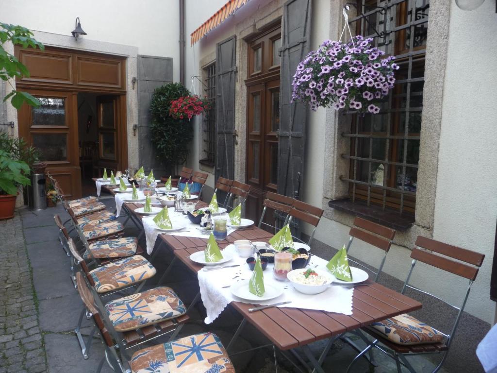 Kerkermeister Pension Auerbach  Exteriör bild