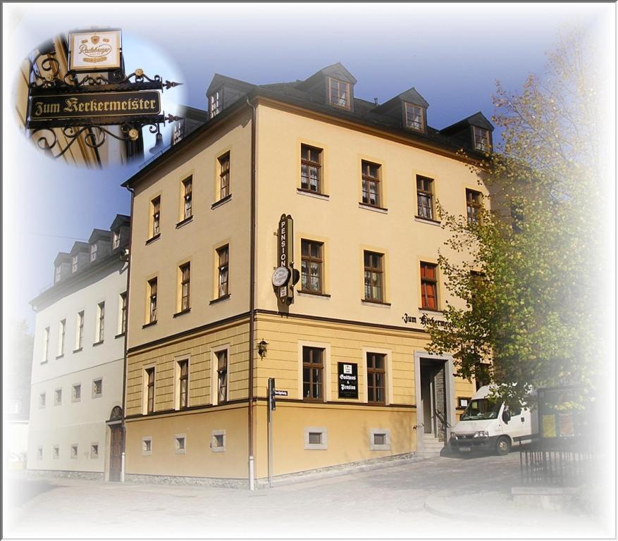 Kerkermeister Pension Auerbach  Exteriör bild